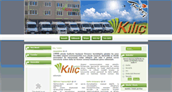 Desktop Screenshot of kilictur.com.tr