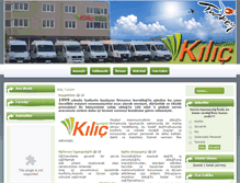 Tablet Screenshot of kilictur.com.tr